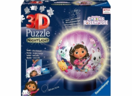 Ravensburger Polska 3D puzzle Svítící koule Gabiin kočičí domeček Ravensburger Polska 3D puzzle Svítící koule Gabiin kočičí domeček