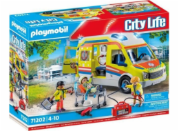 Playmobil Sanitka City Life 71202 se světly a zvuky Playmobil Sanitka City Life 71202 se světly a zvuky