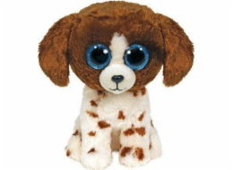Meteor Plyšový pejsek Ty Beanie Boos hnědý a bílý - Muddles 15 cm Meteor Plyšový pejsek Ty Beanie Boos hnědý a bílý - Muddles 15 cm