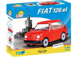 Cobi Klocki Youngtimer Collection Fiat 126p el bloky