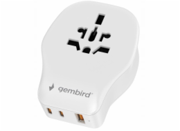 Gembird 20W univerzální 4pinový napájecí adaptér