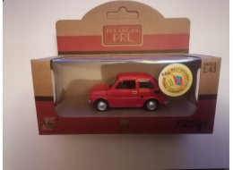 Daffi Červené vozidlo PRL Fiat 126p