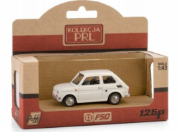 Daffi Vozidlo PRL Fiat 126p bílá