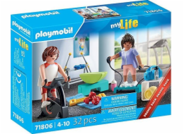 Playmobil Sada figurek na fitness trénink My Life 71806 Playmobil Sada figurek na fitness trénink My Life 71806