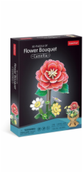 CubicFun - Puzzle 3D Kytice z květů kamélií 109 dílků
