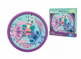 Kids Euroswan Nástěnné hodiny Stitch Angel 25cm Kids Euroswan Nástěnné hodiny Stitch Angel 25cm