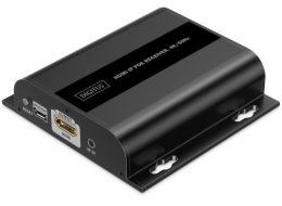 Digitus HDMI IP PoE Receiver, HDMI Verlängerung (schwarz, 4K/60Hz)