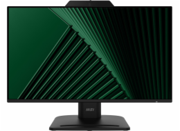 MSI PRO MP242PMGDE (60 cm (23.8 Zoll), schwarz, FullHD, IPS, Webcam, Mikrofon, HDMI, DP, VGA, USB-Hub, 120Hz Panel)