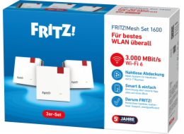 AVM FRITZ!Mesh Set 1600 3er Set