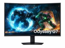 SAMSUNG MT LED LCD Monitor 37" (G75F) - Prohnutý, VA, 4K UHD, 1ms, 165hz, DP, HDMI