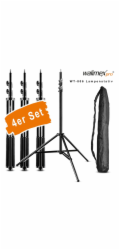 Walimex pro WT-806 Light Stand  256cm 4 pcs. Set