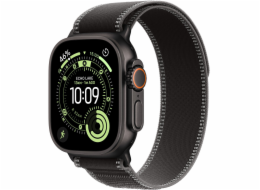 Apple Hodinky Ultra 3 GPS + Cellular 49mm černé titanové pouzdro, černý/uhlově šedý řemínek Trail – velikost S/M