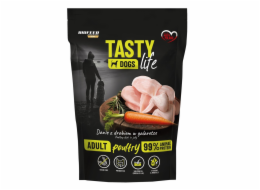 BIOFEED Tasty Dog Life Drůbeží 90 %, 500g sáček