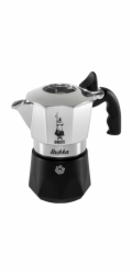 Bialetti Brikka Moka konvička 0,1 l Černá, Nerezová ocel