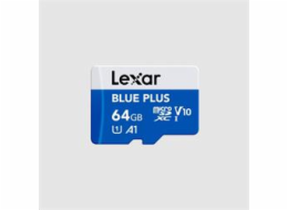 Lexar paměťová karta microSD 64GB BLUE PLUS microSDXC UHS-I až 100MB/s