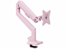 AROZZI ALZARE NEO Pink/ stolní držák pro monitory/ plynový píst/ kovový/ růžový
