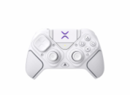 Turtle Beach Victrix Pro BFG Reloaded, drátový/bezdrátový herní ovladač pro PS4/PS5 a PC, bílá