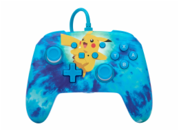 PowerA Enhanced Wired Controller for Nintendo Switch - Tie Dye Pikachu PowerA Enhanced Wired Controller for Nintendo Switch - Tie Dye Pikachu