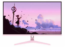 AROZZI NOVA herní monitor 32" 32T2K180 Pink/ LED/ 2560x1440/ 180Hz/ IPS/ 1000:1/ 1ms/ 2xHDMI/ DP/ růžový
