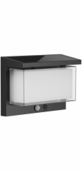 IMMAX SUN SEE venkovní solární nástěnné LED osvětlení IP44, 900lm, PIR senzor