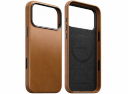 NOMAD kryt Traditional Leather Case MagSafe pro iPhone 17 Pro Max - English Tan