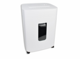 Skartovačka DESQ, 2 x 12 mm, 20l, křížový řez, bílá