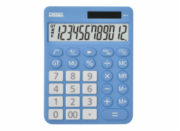 Kalkulačka DESQ XL, světle modrá