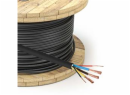 Akyga Napájecí kabel CU 3x6mm2 + 2x0,75mm2 1fázový 32A 450/750V, mětráž