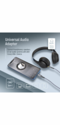 Colorway Adaptér USB-C na 3.5 mm jack/ 1.2m