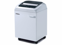 KOBRA skartovač 245 TS HS-6/ příčný řez 0,8 x 5 mm/ A4/ kapacita 4 listy/ objem koše 40l/ stupeň utajení P7/ šedý