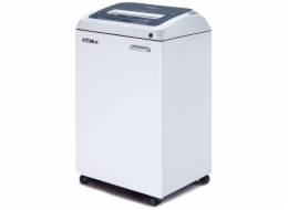 KOBRA skartovač 270 TS C4/ příčný řez 3,9 x 40 mm/ A3/ kapacita 26 listů/ objem koše 110l/ stupeň utajení P4/ šedý