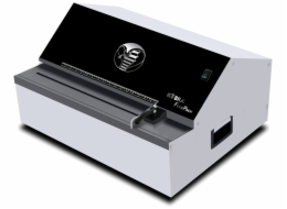 KOBRA perforátor kartonu FLEXPACK DESKTOP/ příčný řez 6 x 60 mm/ pracovní síře 427 mm/ 2-3 vrstvy kartónu najednou/ šedý