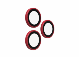 ZAGG Ochranná čočka Premium pro Apple iPhone 17 Pro/Pro Max 16 Pro/Pro Max/15 Pro/Pro Max - červená