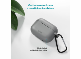 EPICO Silicone Outdoor Cover pro Airpods Pro 3 - šedá