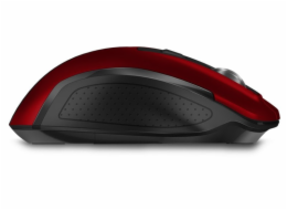CONNECT IT Dual SmartSwitch bezdrátová myš, USB-A + C (+1x AA baterie zdarma), ČERVENÁ