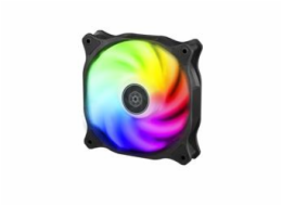 Silverstone Air Blazer 120R,4 Pin PWM fan & 4-1 Pin ARGB (5V LED),černý