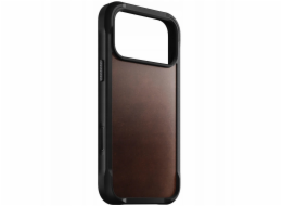 NOMAD kryt Rugged Leather Case Magsafe Horween pro iPhone 17 Pro Max - Rustic Brown