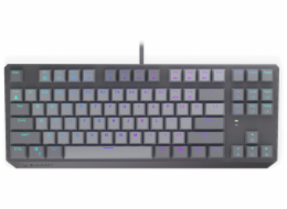 Endorfy mechanická klávesnice Thock V2 TKL / drátová / ARGB /  red sw. / USB / US layout