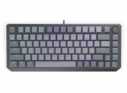 Endorfy mechanická klávesnice Thock V2 75% / drátová / ARGB /  red sw. / USB / zmenšená / US layout