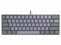 Endorfy mechanická klávesnice Thock V2 Compact / drátová / ARGB /  red sw. / USB / kompaktní / US layout