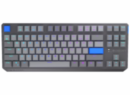 Endorfy mechanická klávesnice Thock V2 TKL / bezdrátová / ARGB /  yellow sw. / USB / US layout