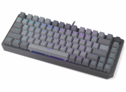 Endorfy mechanická klávesnice Thock V2 75% / drátová / ARGB /  red sw. / USB / zmenšená / CZ/SK layout