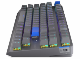 Endorfy mechanická klávesnice Thock V2 TKL / bezdrátová / ARGB /  yellow sw. / USB / CZ/SK layout