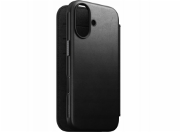 NOMAD pouzdro Modern Leather Folio Magsafe pro iPhone 17 - Black