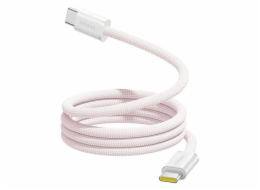 Baseus Dynamic 4 Pro Series Datový Kabel USB-C - USB-C 100W 1m Baby Pink