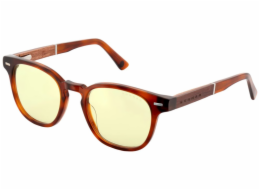 GUNNAR kancelářske/herní brýle  TIOGA MAROON/ROSEWOOD jantarová skla MINERAL BLF 65 GUNNAR focus