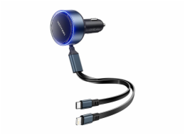 Vention FFOB0 USB-C car charger + USB-C/Lightning 30W cable