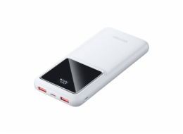 Powerbank, Vention, FHKW0,10000mAh, Micro-USB, USB-C, 2xUSB-A, 22.5W (white)