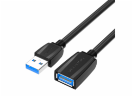 Extension Cable USB 3.0 male to USB female Vention VAS-A45-B300 3m (Black)