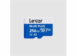 Lexar paměťová karta microSD 256GB BLUE PLUS microSDXC UHS-I až 170MB/s